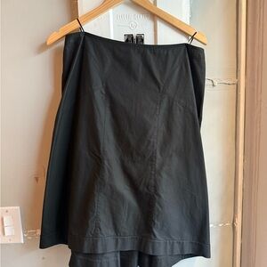 Alaïa Black Cotton Skirt